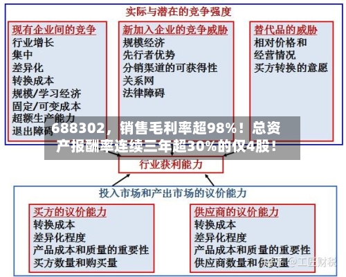 688302	，销售毛利率超98%！总资产报酬率连续三年超30%的仅4股！-第2张图片
