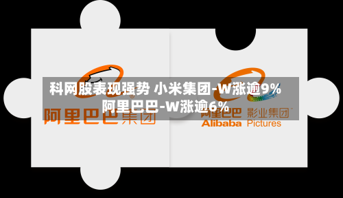 科网股表现强势 小米集团-W涨逾9%阿里巴巴-W涨逾6%-第2张图片